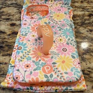 Loopy Case Floral Phone Case - Pink and Yellow